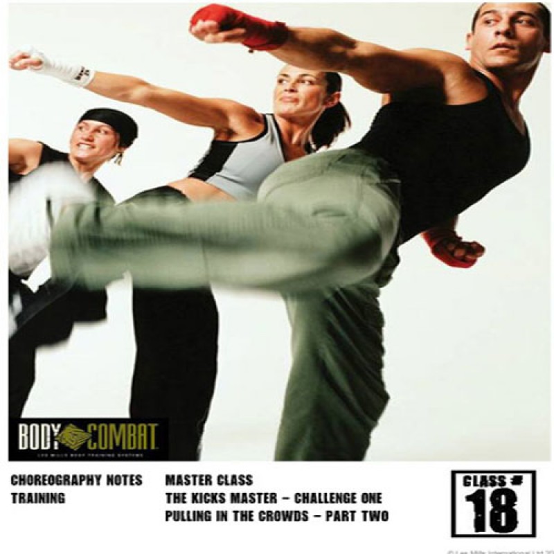 Body Combat 18 Video, Music, & Choreo Notes Release 18